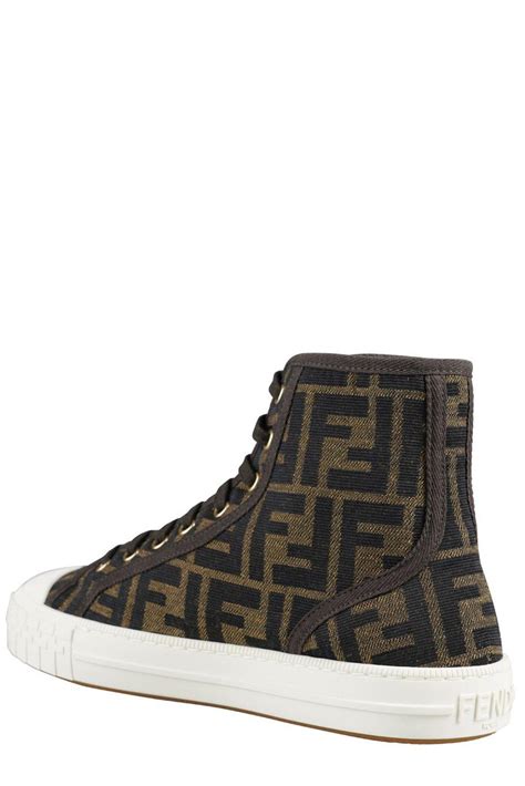 fendi sneakers for woman|fendi designer high top sneakers.